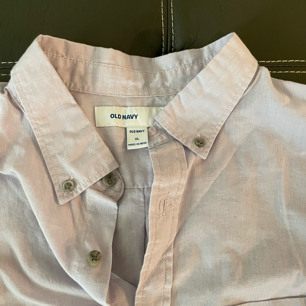 Men’s Spring Color Violet Button up